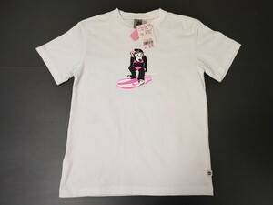 難あり ビラボン・BILLABONG・レディース Tシャツ・Ｍサイズ　ホワイト　GSM JAPAN 正規品