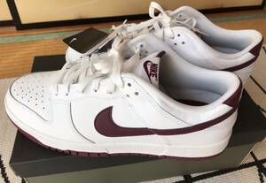 DUNK LOW "WHITE NIGHT MAROON" DV0831-102 （ホワイト/ナイトマルーン/ホワイト）