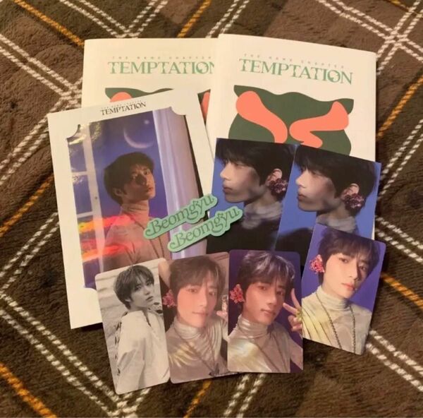 txt temptation ボムギュ lullaby セット ラキドロ 特典 beomgyu