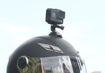 送料込み GoPro アクションカメラ バイク オートバイ ヘルメット アゴ マウント 顎 アクセサリー モトブログ_画像4