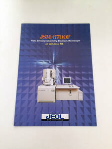 即決 JEOL 電子顕微鏡カタログ JSM-6700F Field Emission Scanning Electron Microscope 日本電子株式会社 強励磁コニカルレンズFE SEM 