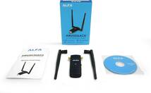 【即決 送料無料　匿名配送】ALFA NETWORK★ALFA AWUS036ACU RTL8812BU　ac/a/b/g/n無線LANUSBアダプターWindowds　Mac 対応_画像2