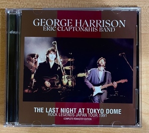 GEORGE HARRISON THE LAST NIGHT AT TOKYO DOME [2CD] ERIC CLAPTON ジョージハリスン　エリッククラプトン