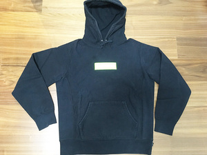 Supreme Box Logo Hooded Sweatshirt シュプリーム ボックスロゴ スウェットパーカー 17AW Black メンズM