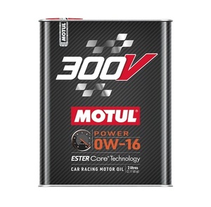 MOTUL（モチュール）300V POWER 0W16 2L パワー 100%化学合成(エステルコア) エンジンオイル [正規品]