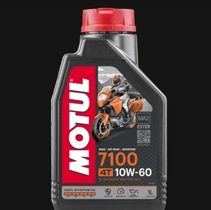 MOTUL (モチュール) 7100 4T 10W60 バイク用100%化学合成オイル 1L [正規品] 11118211