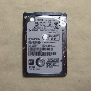 HGST◆500GB HDD◆HTS545050A7E680 [500GB 7mm]◆使用時間 56時間