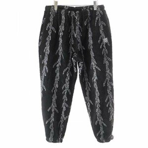 FLAGSTUFF フラッグスタフ 19AW FLEECE PANTS ボアフリースパンツ ブラック サイズ:L メンズ IT2GP65CZ650