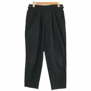 SAYATOMO サヤトモ 19SS Karusan Twill Pants コットンパンツ ブラック サイズ:1 メンズ IT307R8W50QO