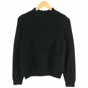 A.P.C アーペーセー ウールレーヨンハイネックニット ブラック サイズ:L レディース ITEIYWI2YSRO