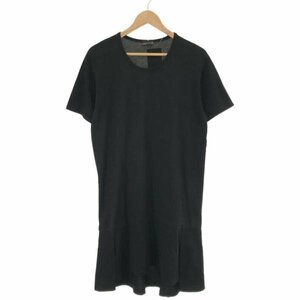 LAD MUSICIAN ラッドミュージシャン 16SS レイヤードロングTシャツ ブラック サイズ:46 メンズ ITG1D816GZH2