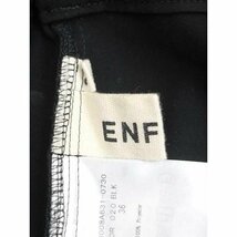 ENFOLD エンフォルド 18AW ライトツイルゴムジョッパーズパンツ ブラック サイズ:36 レディース IT48G29H2RXS_画像3