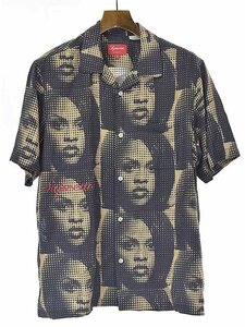 Supreme シュプリーム 22SS Lil Kim S/S Shirt レーヨンショートスリーブシャツ ブラック M ITDA6S7014TG