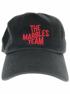 MARBLES マーブルズ THE MARBLES TEAM キャップ ブラック F IT8DTURNYL2Q