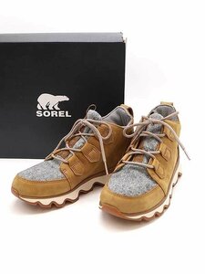 SOREL ソレル KINETIC CARIBOU スニーカーブーツ ベージュ 24cm ITVO5RPRKYA0