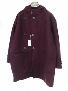 HERILL ヘリル 22AW Blacksheep Dufflcoat ブラックシープダッフルコート ワイン 2 IT9GMO3BW40G