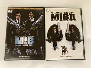 DVD「メン・イン・ブラック コレクターズ・エディション」「メン・イン・ブラック2」２本セット セル版