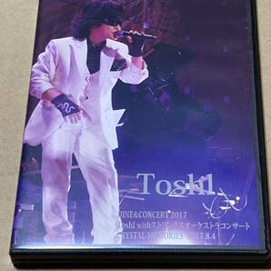龍玄とし DINE&CONCERT 2017.8.4 Toshi with ストリングスオーケストラコンサート 3DVD+CD Toshlの画像1