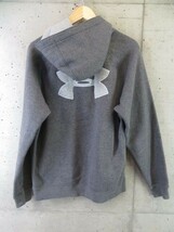 4001m4◆美品です◆UNDER ARMOUR アンダーアーマー スエットパーカー MD/トレーナー/ジャージ/ジャケット/ポロシャツ/スポーツ/メンズ男性_画像6