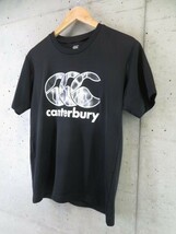 【送料300円可】9001m39◆吸汗速乾◆CANTERBURY カンタベリー 半袖ドライシャツ M/ジャージ/ジャケット/ユニフォーム/ワールドカップ_画像2