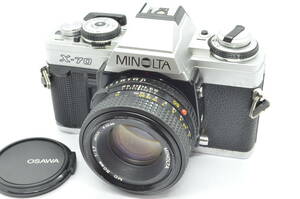 【外観並級以下】MINOLTA X-70 ミノルタ MD 50mm F1.7 　#s2618