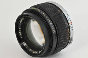 【外観特上級】OLYMPUS OM-SYSTEM ZUIKO MC AUTO-S 50mm 1.4　#s2559-1