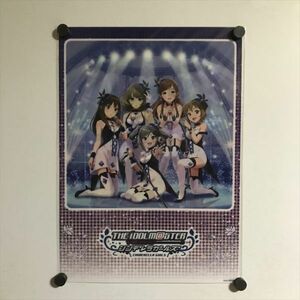 X2389 ◆未開封品 アイドルマスター CD アニメイト連動購入特典 3枚組 A3サイズ クリアポスター