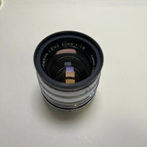 Canon キャノン 50mm F1.8 ライカ Ｌマウント カメラレンズ　　　★送料無料★防湿庫管理