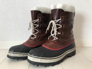 SOREL/ソレル CARIBOU/カリブーウール NM1873-282 メンズスノーブーツ ブラウン 27cm