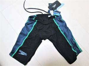 【①未使用品・speedo・競泳水着・Sサイズ】スピード / ハイブリッドスパッツ・SD78C20 / 男性・ジュニア / スイミング・競パン