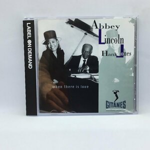 CD-R ◇ アビー・リンカーン & ハンク・ジョーンズ ABBEY LINCOLN HANK JONES / ホエン・ゼア・イズ・ラヴ (CD-R) VODJ 60246