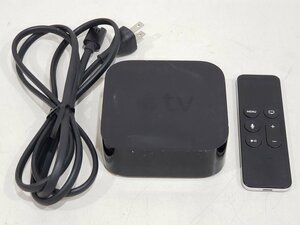 [中古] Apple TV 第4世代 A1625 32GB ブラック リモコン付き 初期化済み (2)