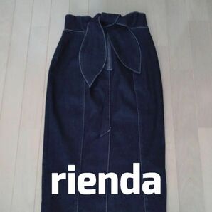 rienda デザイン　デニム　スカート　25