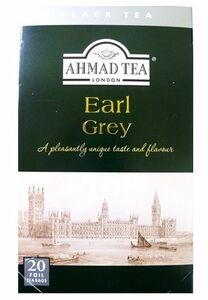 アーマッドティー アールグレイ ティーパック 40g AHMAD TEA 紅茶 富永貿易 英国紅茶 輸入