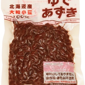 ゆで小豆 150g 北海道産 日レト 保存料未使用 着色料未使用 味付けなし ゆであずき 国内製造 茹で小豆 製菓材料 和菓子用 水煮の画像6