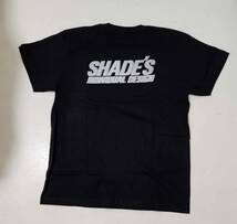 SHADE'Sシェイズ/リフレクター反射黒Tシャツ交通安全/デッドストック/L_画像4