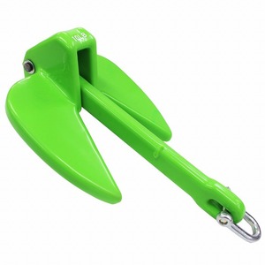 [10LBS] very popular! scratch . rust . strong! PVC anchor green 4.5Kg 4.5 kilo green anchor Jet Ski . recommended! shaku ru small size ship ..