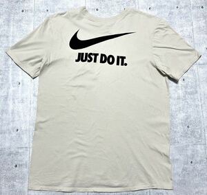 ナイキ JUST DO IT ビッグロゴ デカロゴ Tシャツ 染み込みプリント　　THE NIKE TEE コットン 半袖 S/S クルーネック 玉8173