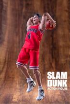 【即納】スラムダンク 1/10 可動フィギュア 湘北　赤ユニフォーム 赤木剛憲 4号 SLAMDUNK ACTION FIGURE 非s.h.figuarts figma _画像4