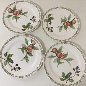 Noritake ノリタケ ROYAL ORCHARD ロイヤルオーチャード プレート お皿 中皿 大量 4枚セット まとめて 食器 キッチン 果物 フルーツ柄