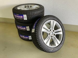 BMW 3シリーズF30 純正17インチホイール5H-120＆新品スタッドレス225/50R17 4本