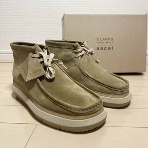 新品未着用 sacai（サカイ）Clarks（クラークス）Wallabee（ワラビー）コラボ　43