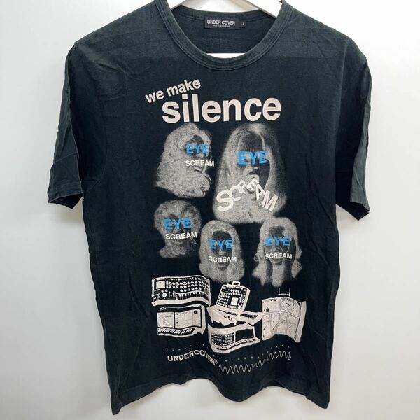 ◆希少◆ UNDERCOVER We make silence SCREAM クルーネックTシャツ　ブラック　サイズL