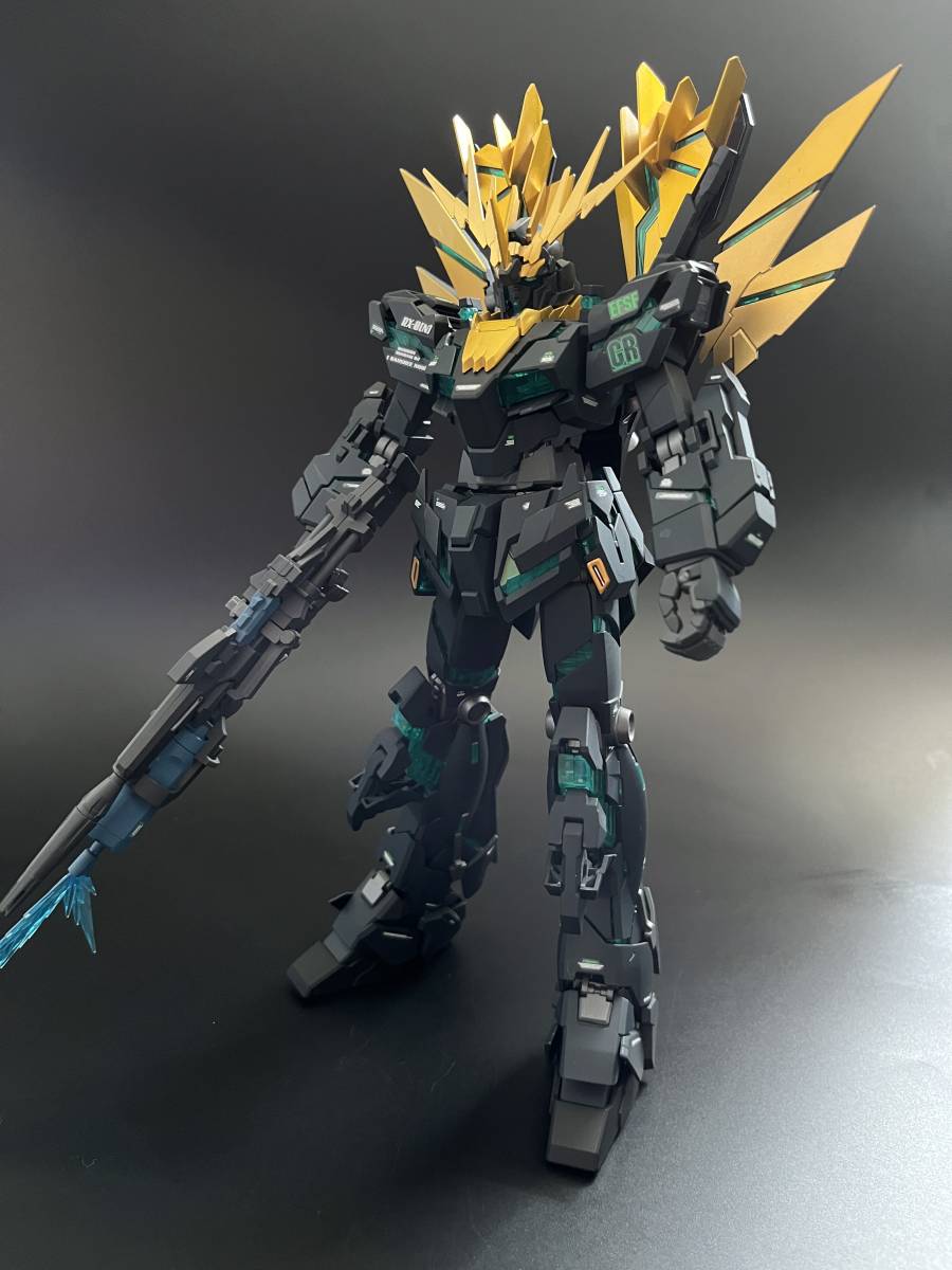ヤフオク! mg バンシィ 完成キャラクター プラモデルの落札
