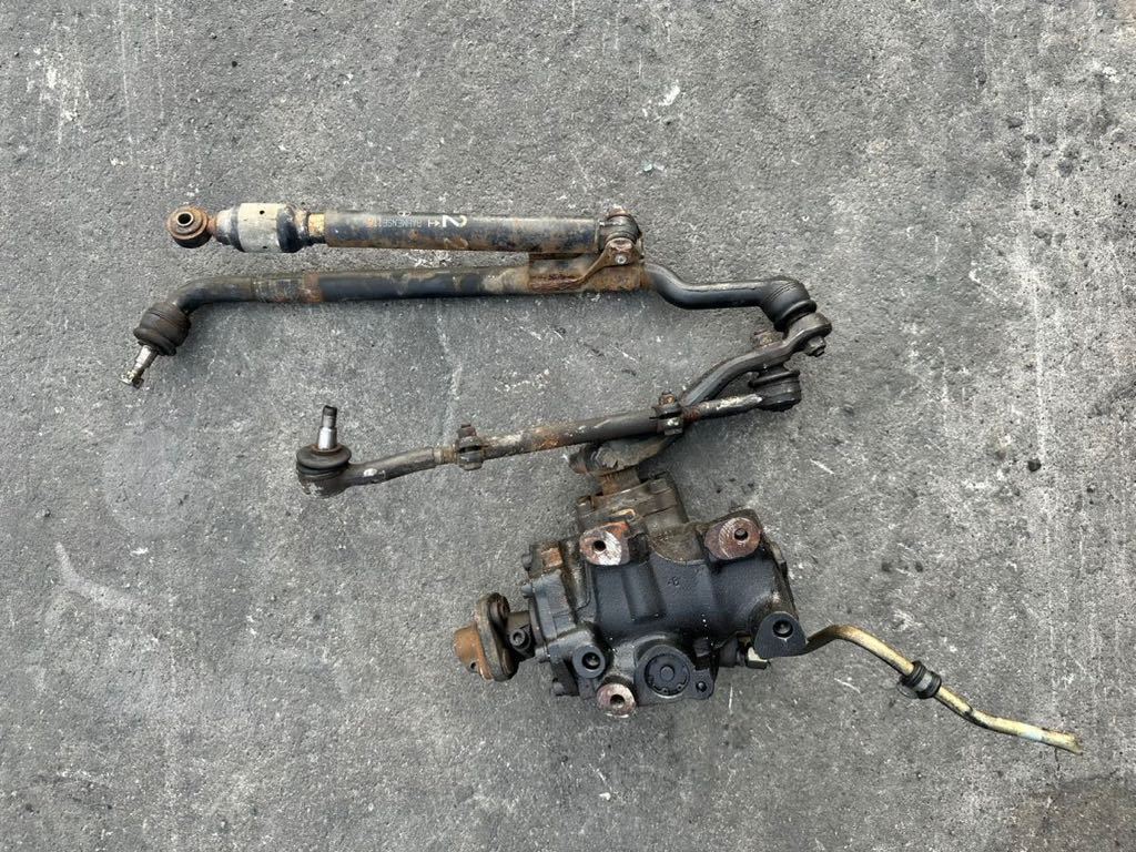 ベンツ W124 S124 ステアリング ギアボックス 中古 左ハンドル 1244610801 シャフト コラム ストラット タイロッド 124290