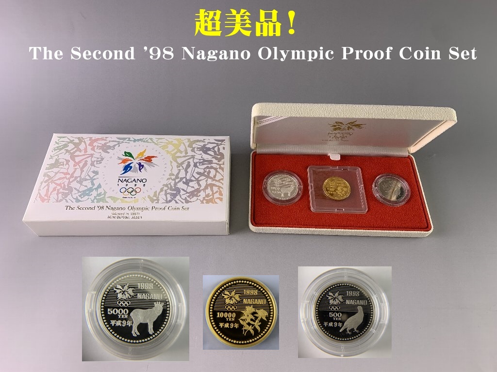 Yahoo!オークション -「長野オリンピック 金貨」(記念硬貨) (日本)の 