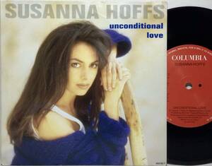 【蘭7】 SUSANNA HOFFS ( BANGLES ) / UNCONDITIONAL LOVE / CIRCUS GIRL / 1991 オランダ盤 7インチシングルレコード EP 45