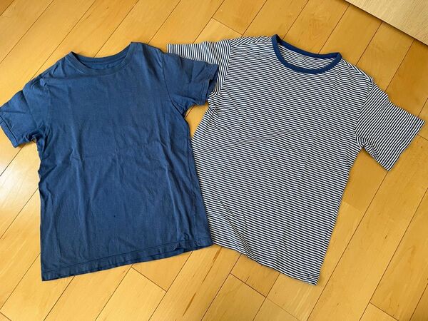 ユニクロ　綿100% 半袖Tシャツ　2枚セット