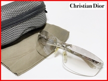 即決 Christian Dior クリスチャンディオール サングラス ケース付 レディース メンズ mtb_画像1