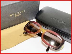 即決 BVLGARI ブルガリ サングラス 箱・ケース付 レディース メンズ mtb